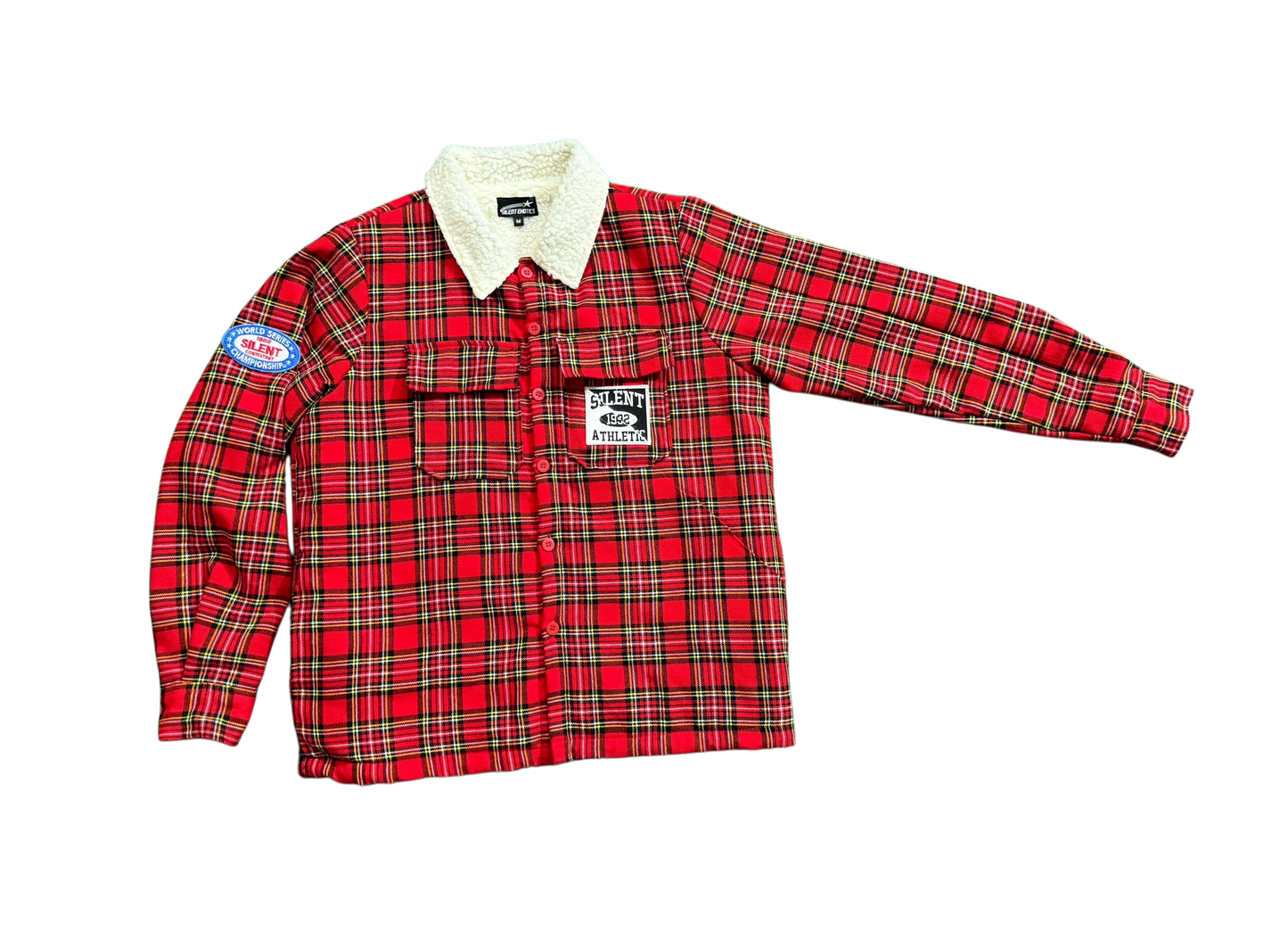 RED SILENT FLANNEL