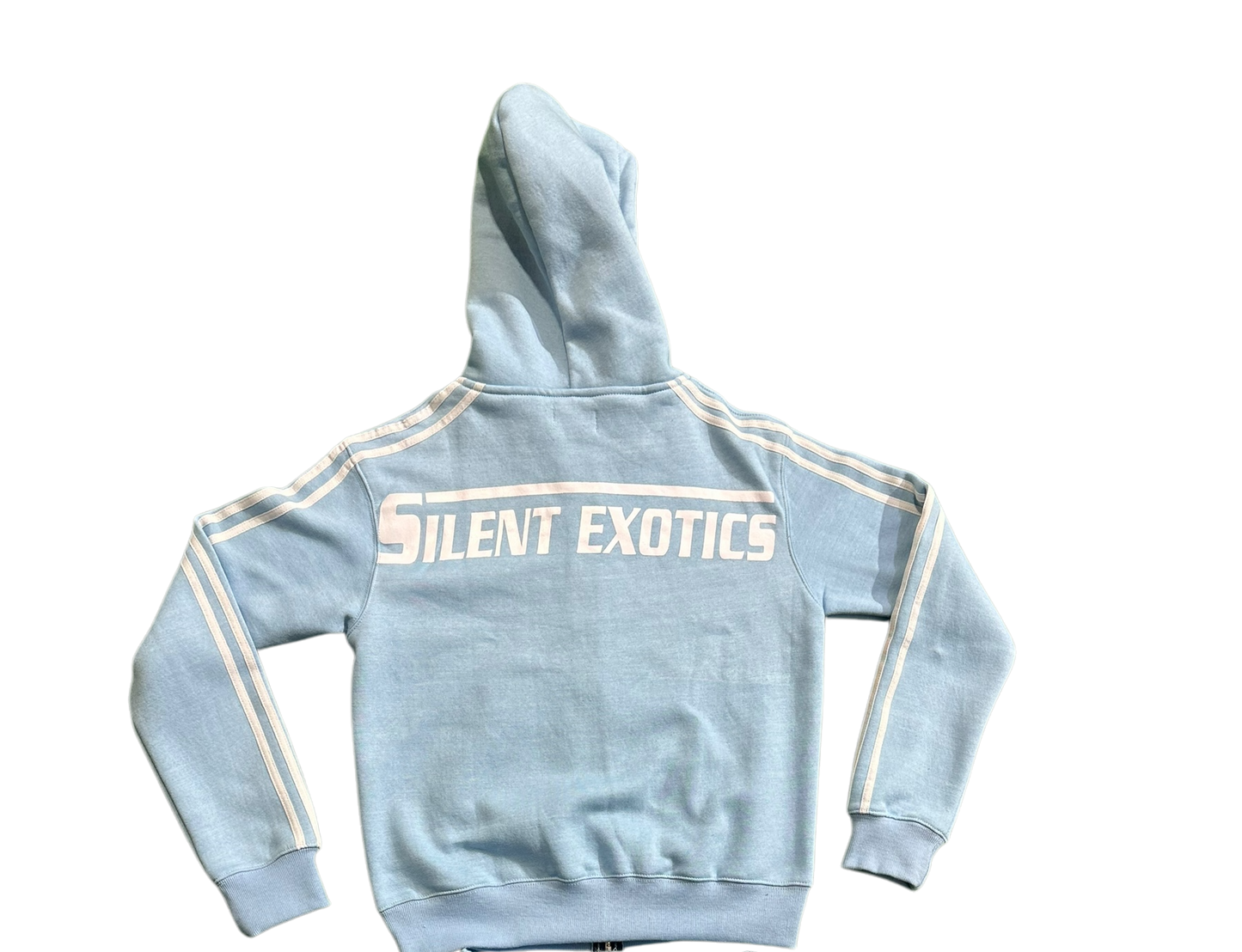 BLUE SILENT HOODIE