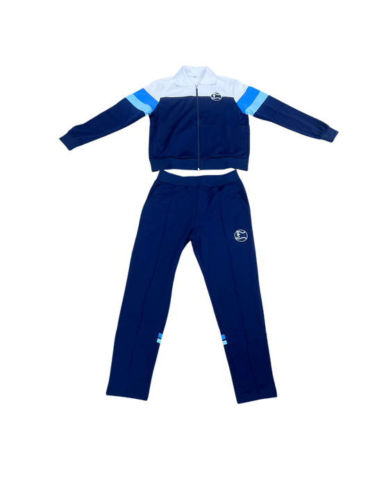 WHITE TENNIS TRACK SET