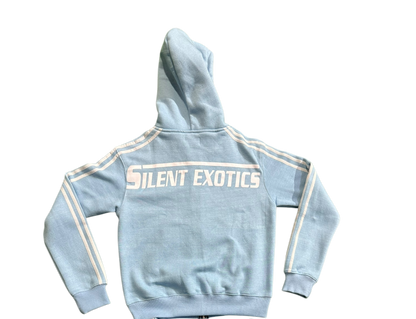 BLUE SILENT HOODIE