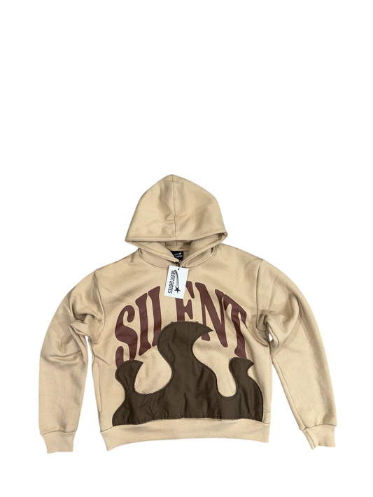 SAND SILENT WAVE HOODIE