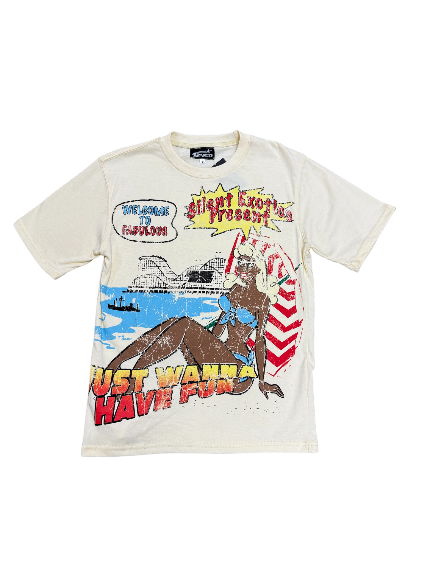 JUST WANNA HAVE FUN TEE