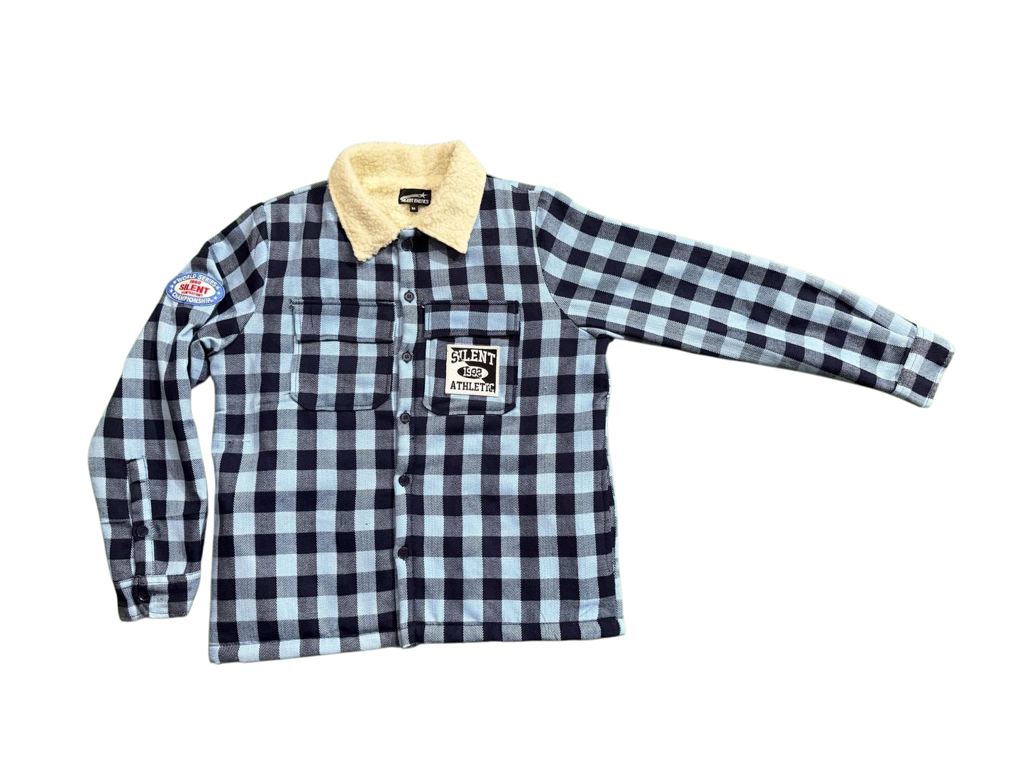 LIGHT BLUE SILENT FLANNEL