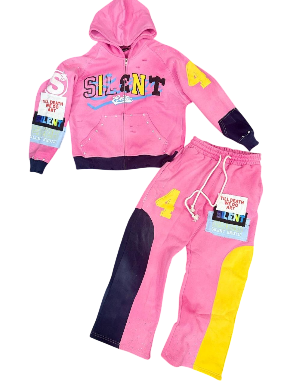 LIGHT PINK SILENT SET