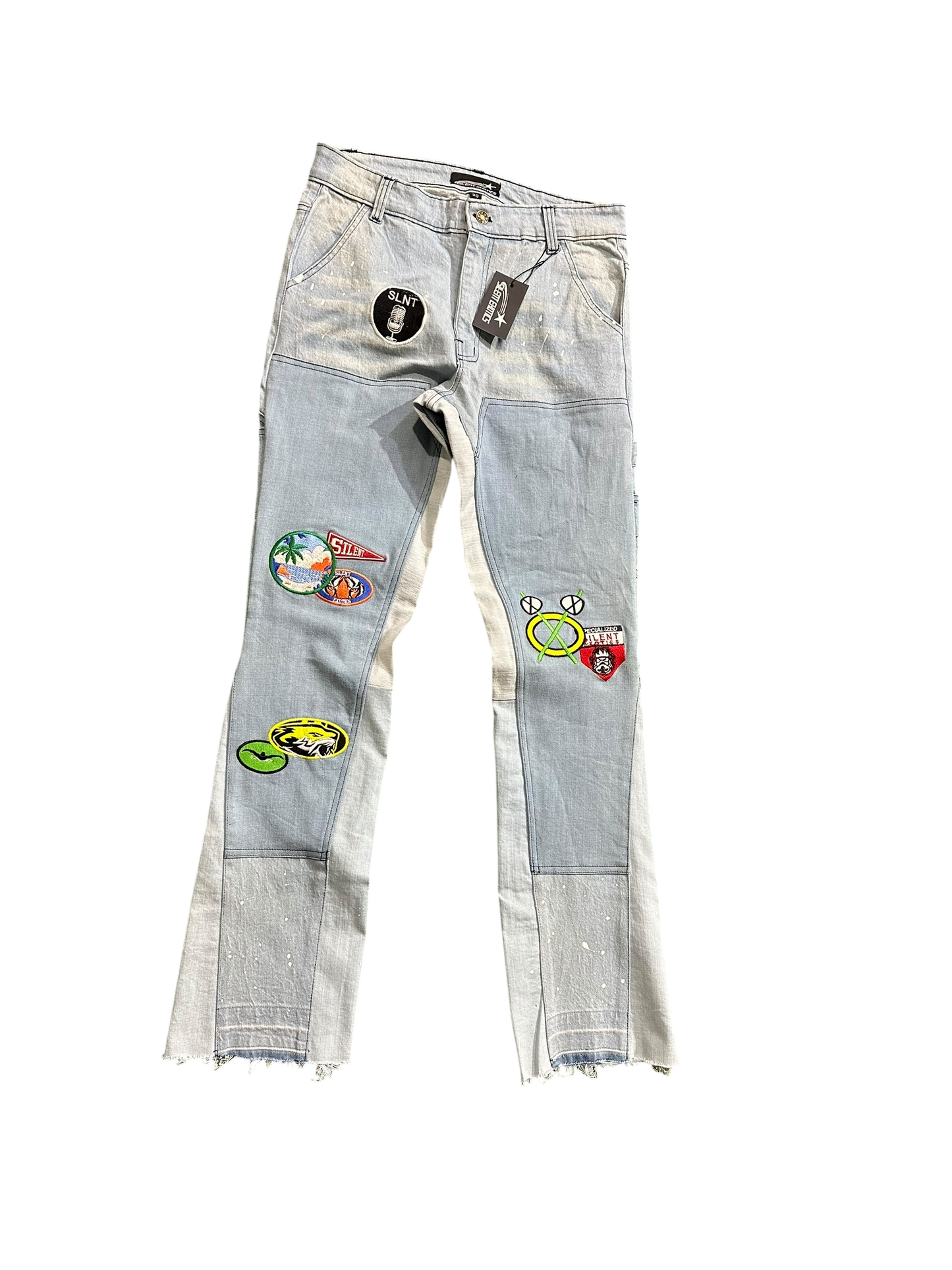 LA LIGHT DINEM PATCH JEAN