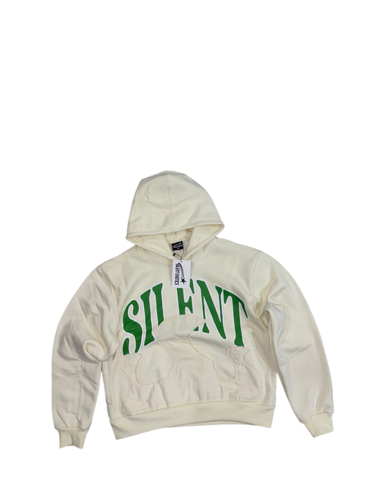 GREY SILENT WAVE HOODIE