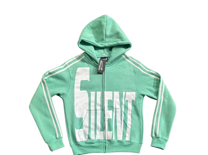 GREEN SILENT HOODIE