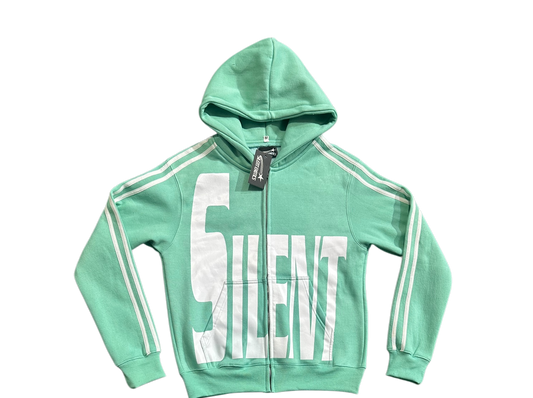 GREEN SILENT HOODIE