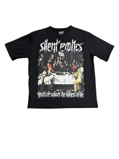 BLACK LAST DINNER TEE