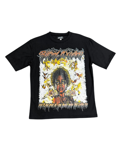 BLACK BABY ANGEL TEE