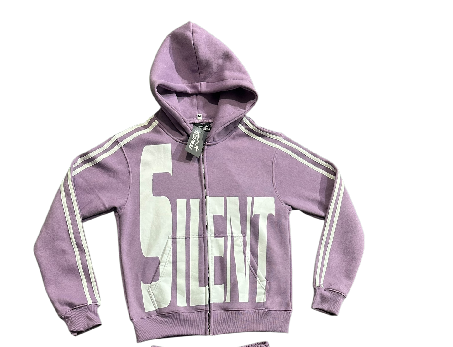 PURPLE SILENT HOODIE