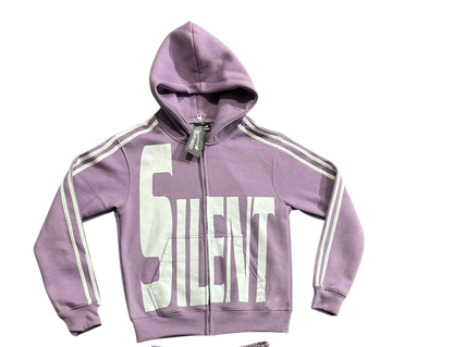 PURPLE SILENT HOODIE