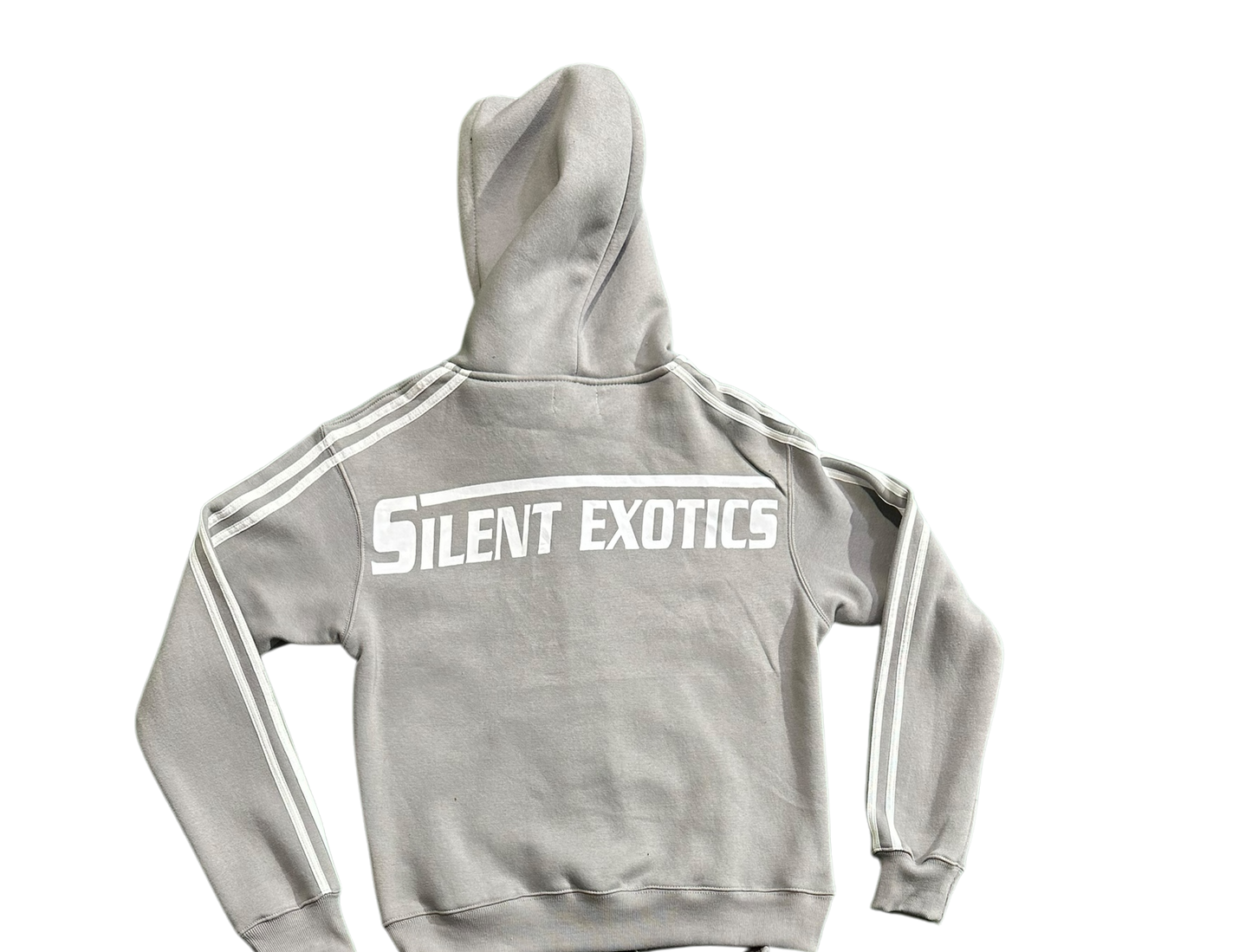 GREY SILENT HOODIE