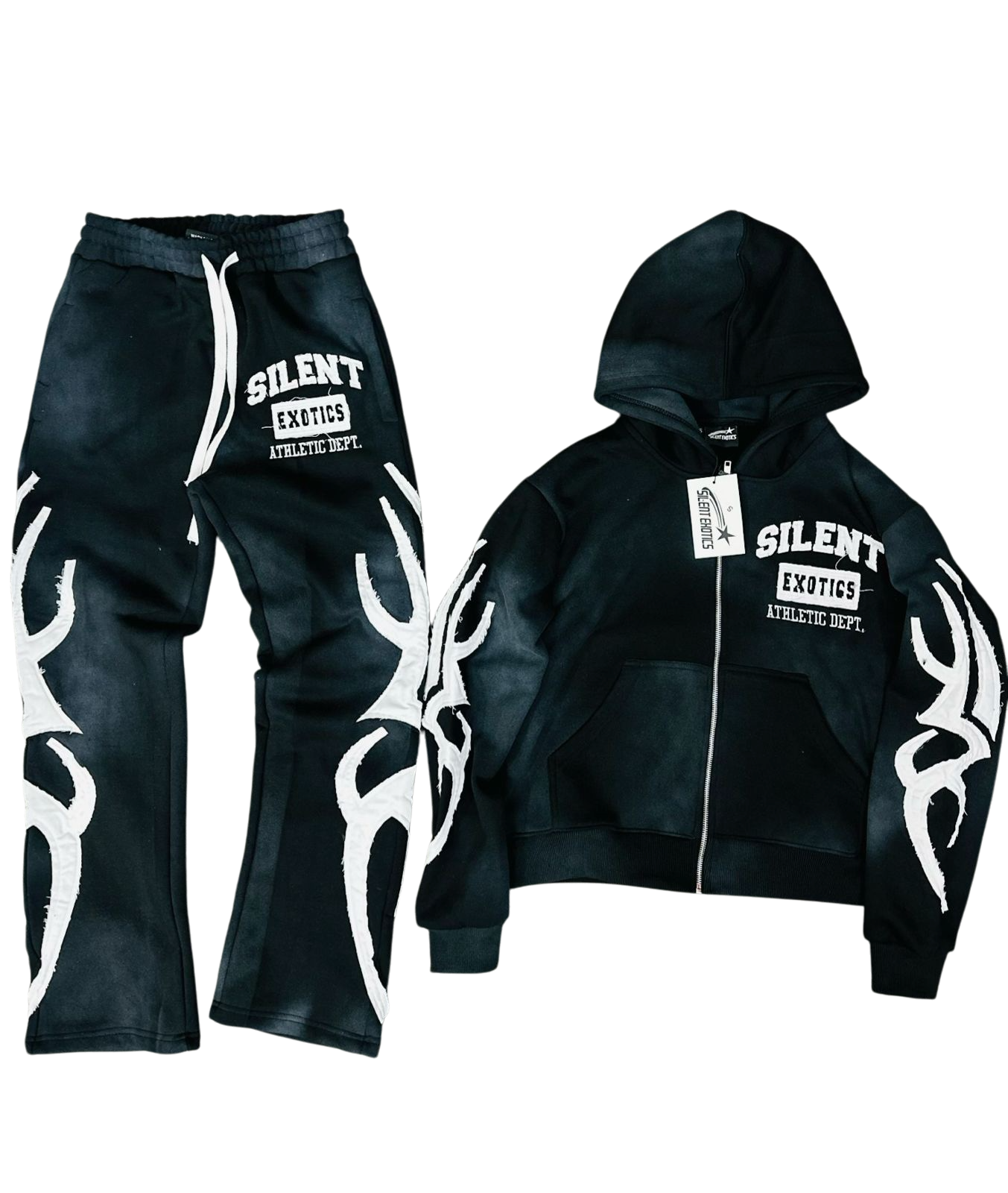 BLACK DISTRESS SILENT SET