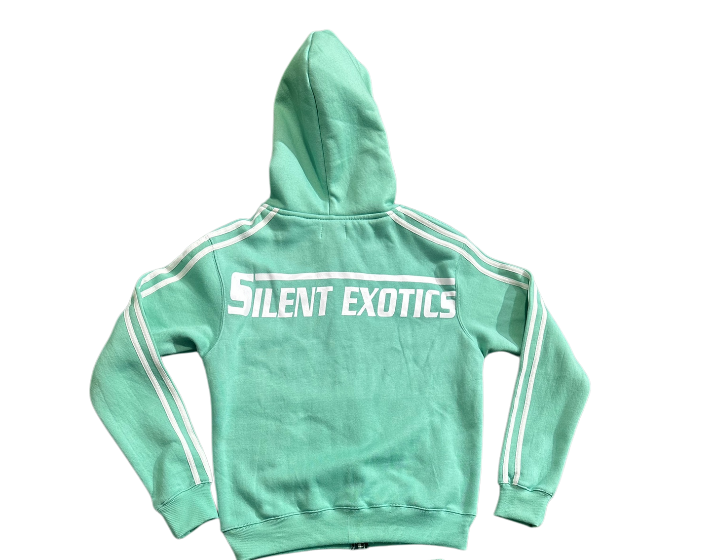 GREEN SILENT HOODIE